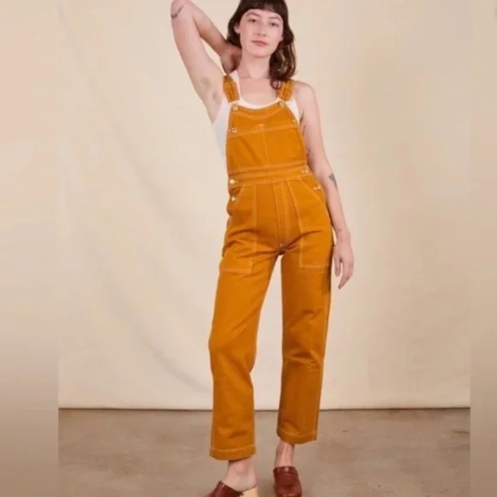 Big Bud Press Overalls - Spicy Mustard XS